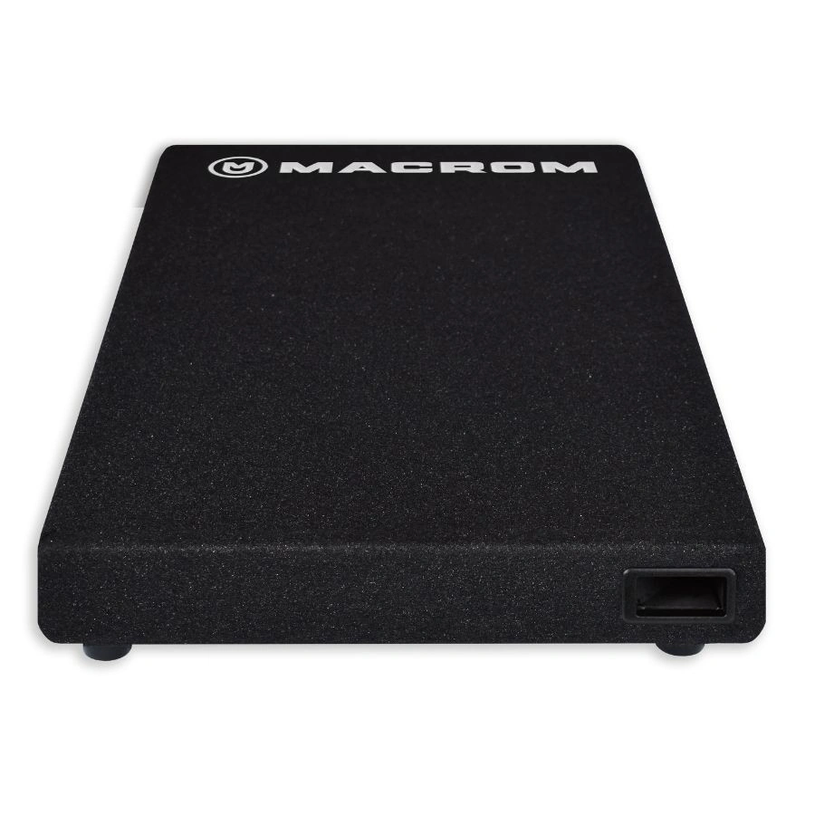 Macrom M-SW250A, superslim aktiv 10 tums baslåda