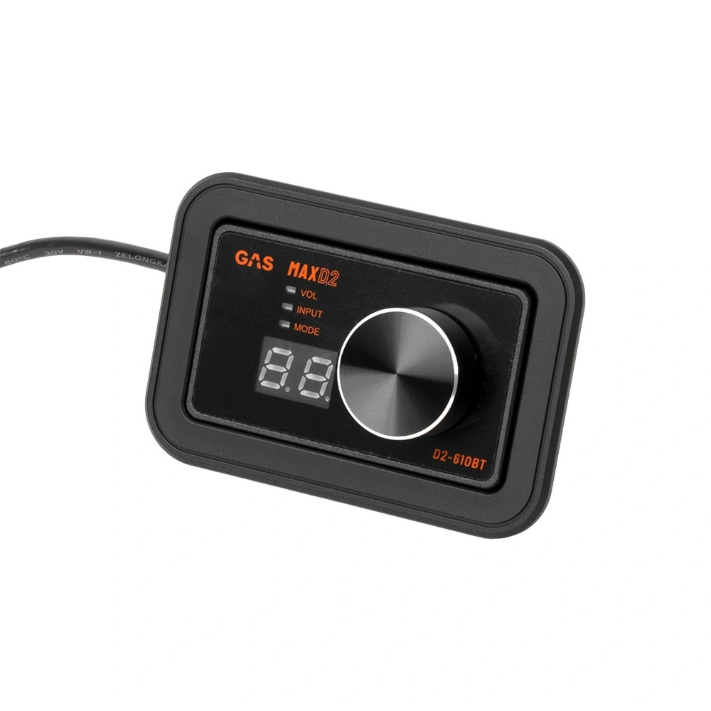 GAS MAX D2-610BT, 10-kanalig DSP med Bluetooth