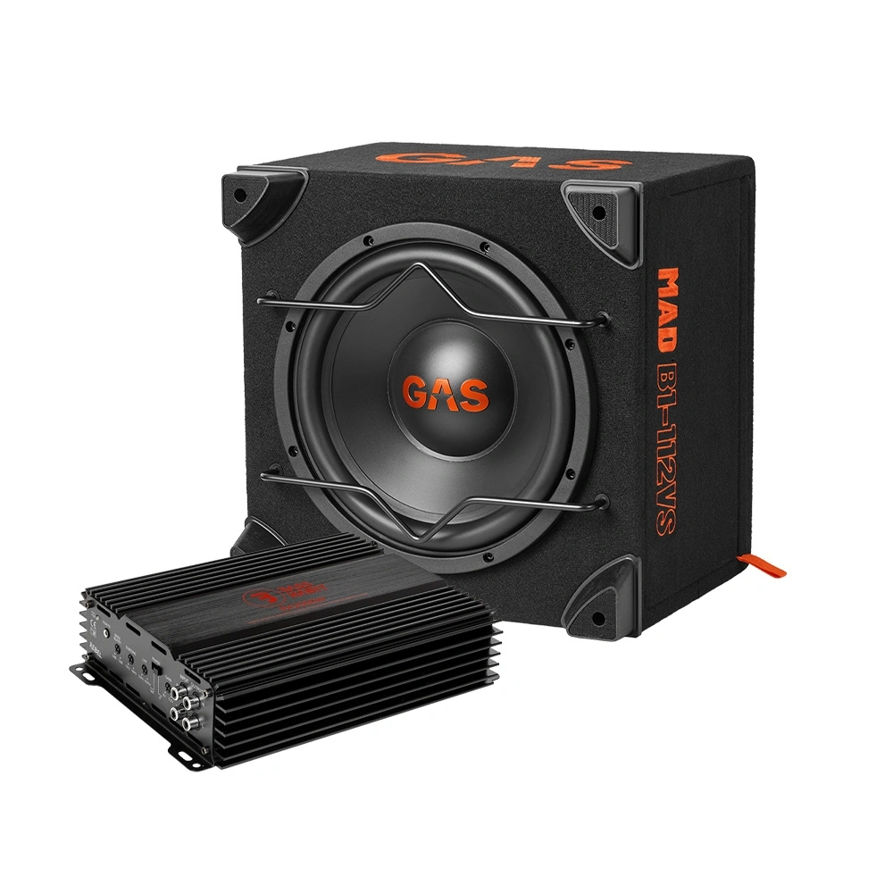 GAS MAD B1-112VS baspaket med Bass Habit RA2000W