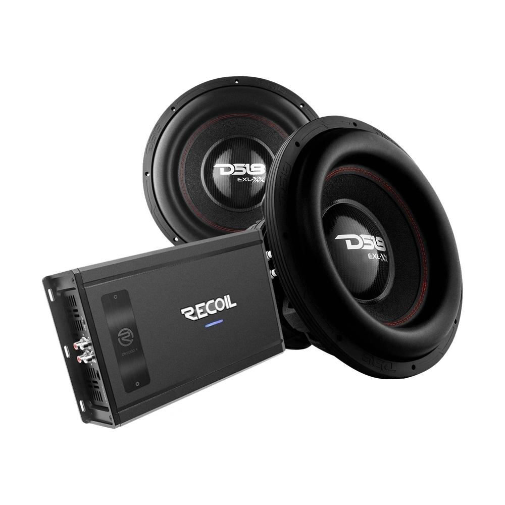 2-pack DS18 EXL-XX15.4DHE med Recoil DII 5000.1, 2x15" baspaket