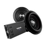 2-pack DS18 EXL-XX15.4DHE med Recoil DII 5000.1, 2x15" baspaket