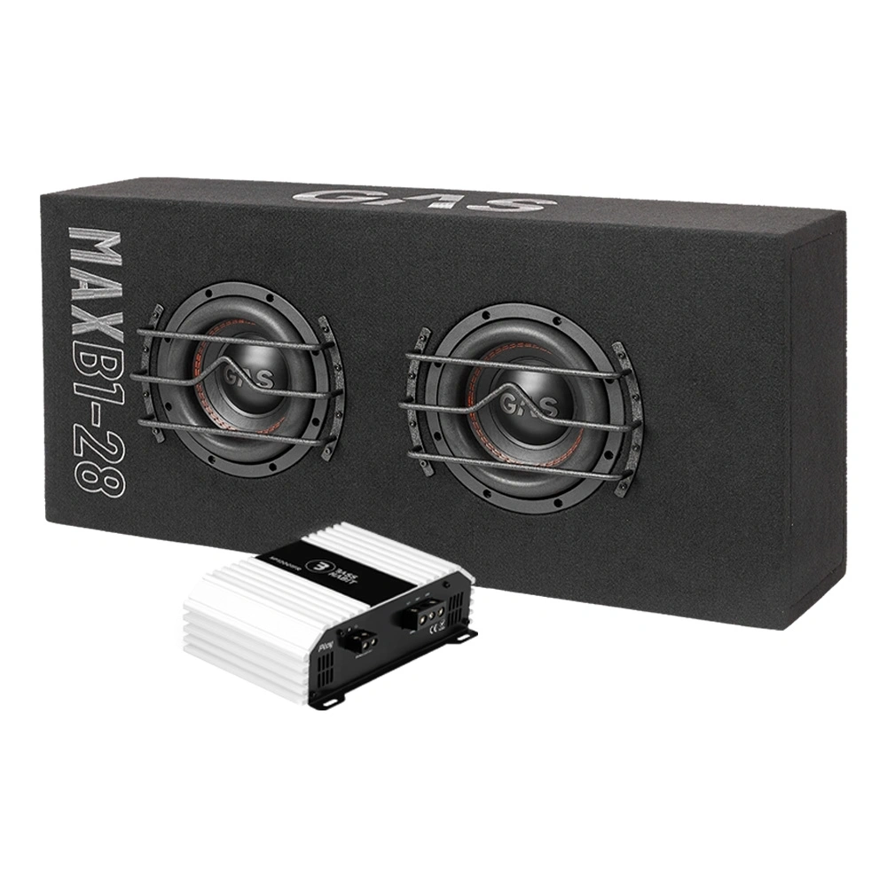 GAS MAX B1-28 med Bass Habit SP12001FR, 2x8 baspaket