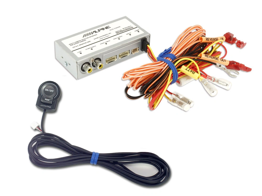 Alpine KCX-C2600B, Dual Multi-Camera Interface