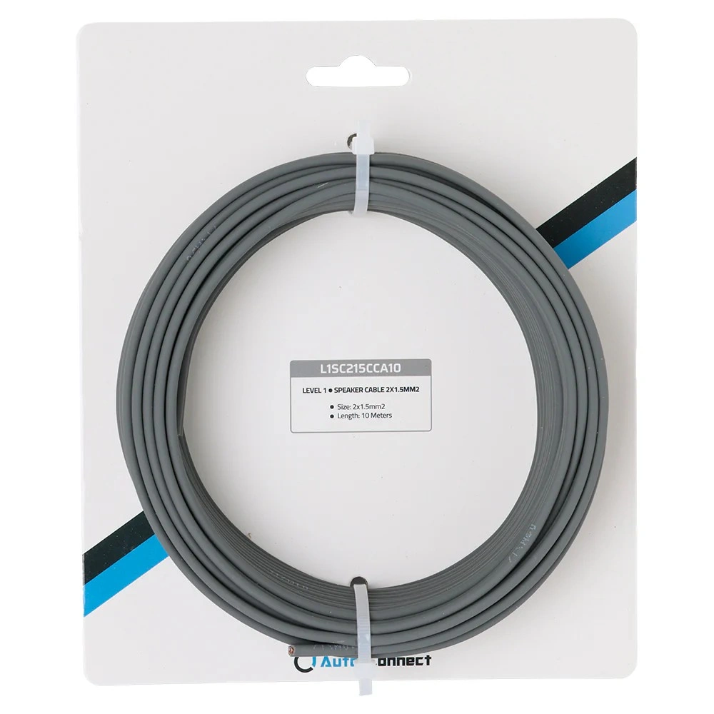Auto-Connect CCA-Högtalarkabel 2x1.5 mm², 10 meter