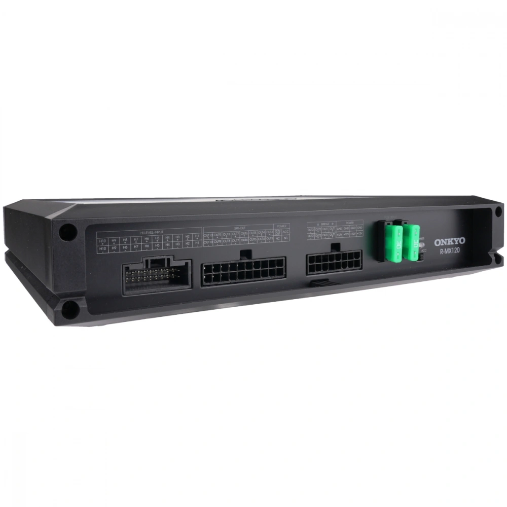 Onkyo R-MX120, 12-kanaligt DSP-slutsteg med Bluetooth