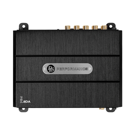 DLS PE4.8DA, 8-kanalig DSP med inbyggd förstärkare och Bluetooth