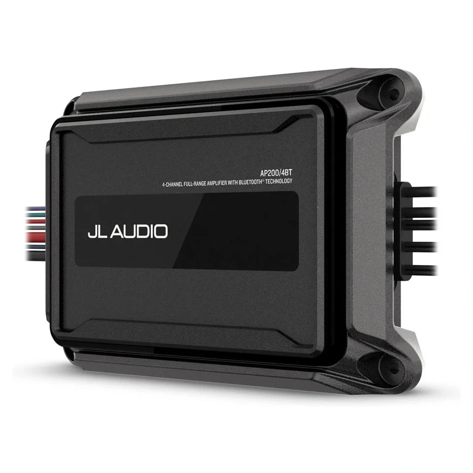 JL Audio AP200/4BT, marint 4-kanaligt slutsteg med Bluetooth