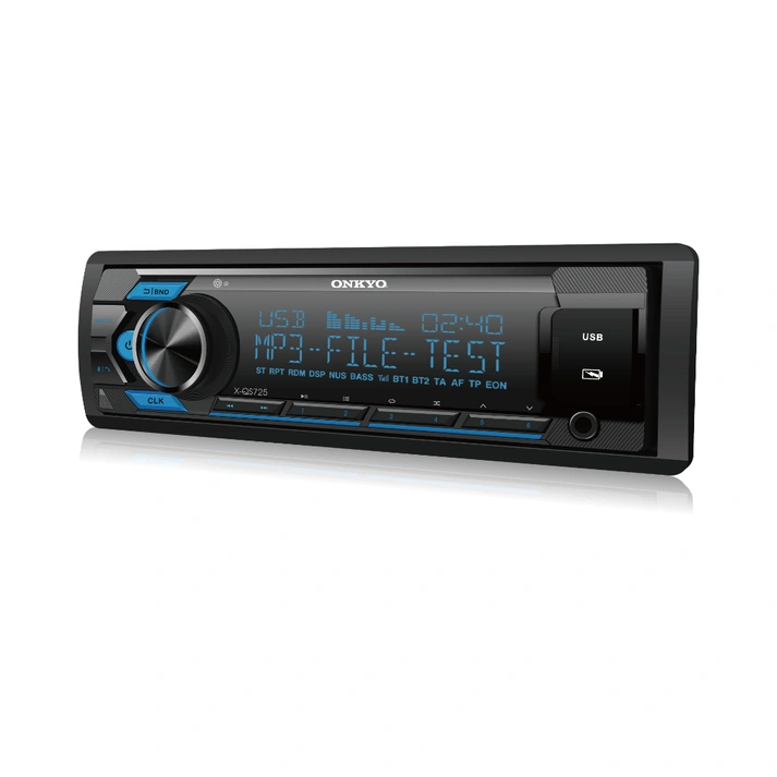 Onkyo X-QS725, Bluetooth-bilstereo med 3 par lågnivå (4V)