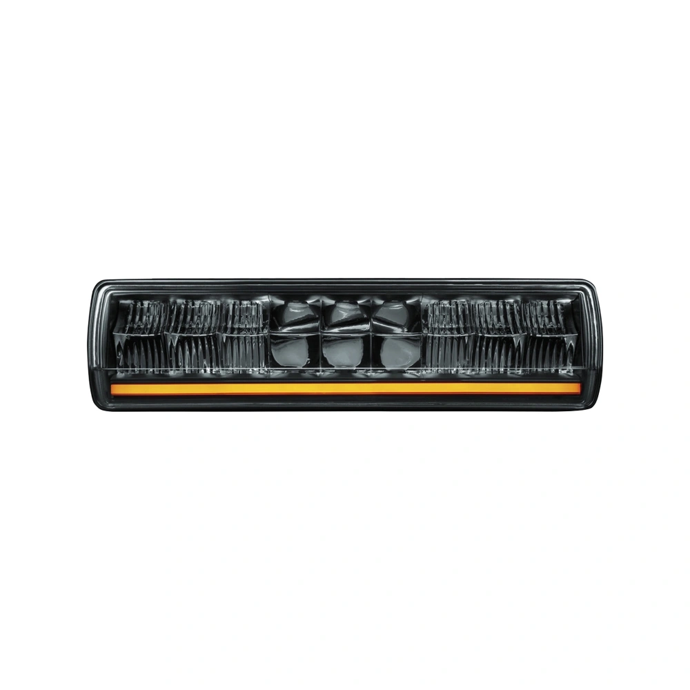 Strands Skylord LED bar 10", vit/amber positionsljus, inbyggd relä