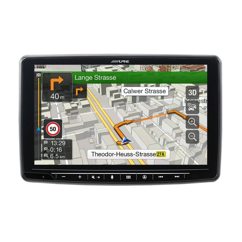 Alpine INE-F904DU Halo9, modellanpassad bilstereo med navigation, DAB+, Apple CarPlay & mer