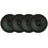 4-pack GAS MAD PM2-104, grym 10 tums midbas med steg