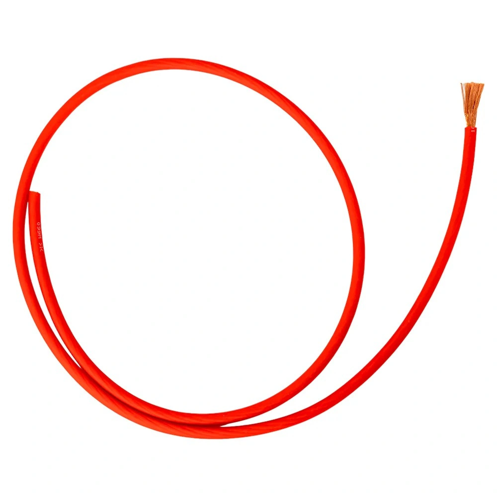 Auto-Connect röd strömkabel OFC 10.2mm², metervara