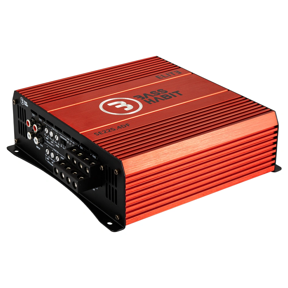 Rockford Fosgate PPS4-6 & Bass Habit SE45T SPL-paket med steg, medium