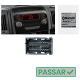 Alpine KIT-902DU-BT, X903D-DU2 monteringskit till Fiat Ducato med VP1-stereo