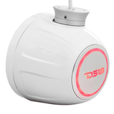 DS18 NXL-PS6W, vita 6.5 tums marinhögtalare i pods med LED, par