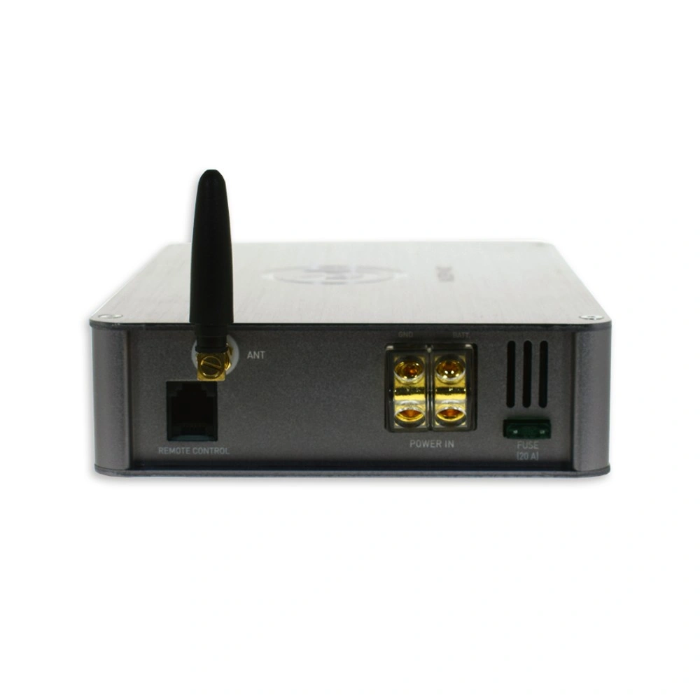 Macrom M-DSPA402, 4-kanaligt DSP-slutsteg med Bluetooth