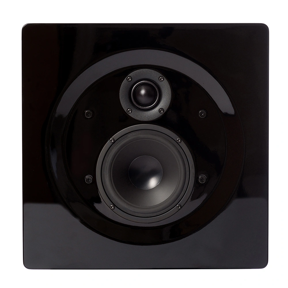 DLS Flatbox D-One vägghögtalare i svart, styck