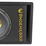 Phoenix Gold Z12AB, 12" Aktiv baslåda inkl. kabelkit