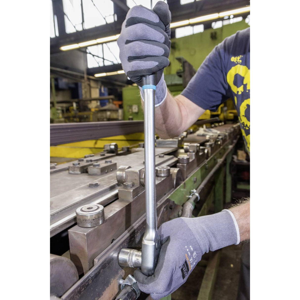 HAZET Spärrskaft 1/2" – 90 Kuggar, 415 mm (Modell 916HPL)