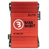 2-pack DS18 ZXI6.4D & Bass Habit SPL ELITE 1200.1DF, baspaket