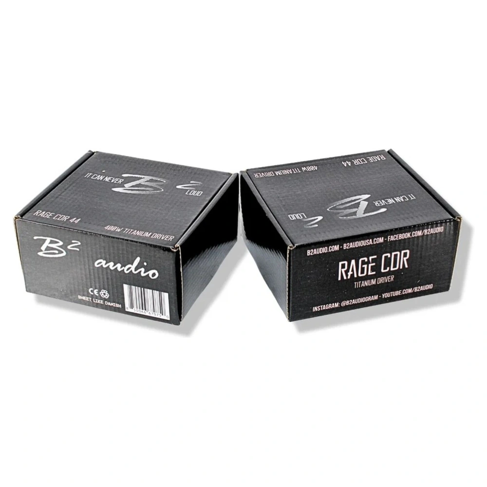 B2 Audio Rage CDR-44 1.1 tums driver, par