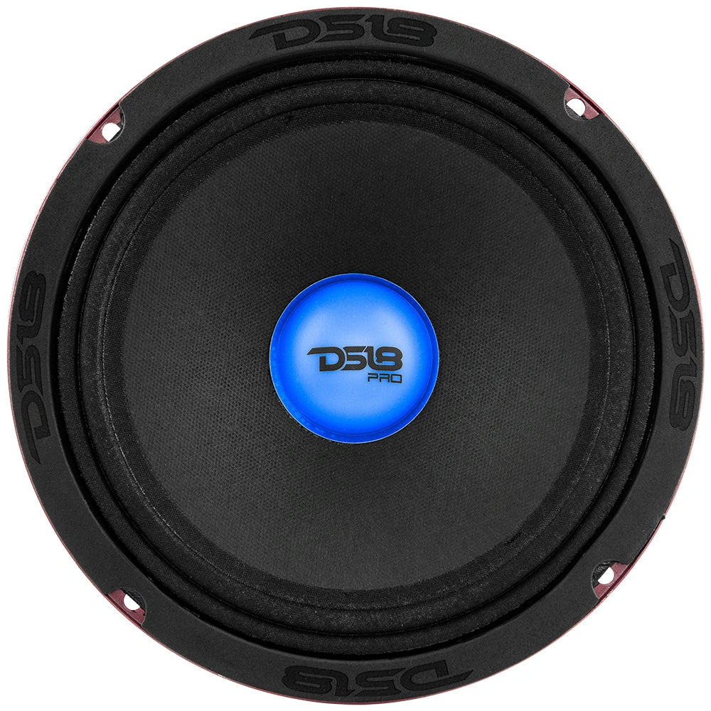 4-pack DS18 PRO-X8.4RGBCAP, 8 tums midbas med RGB LED-belysning
