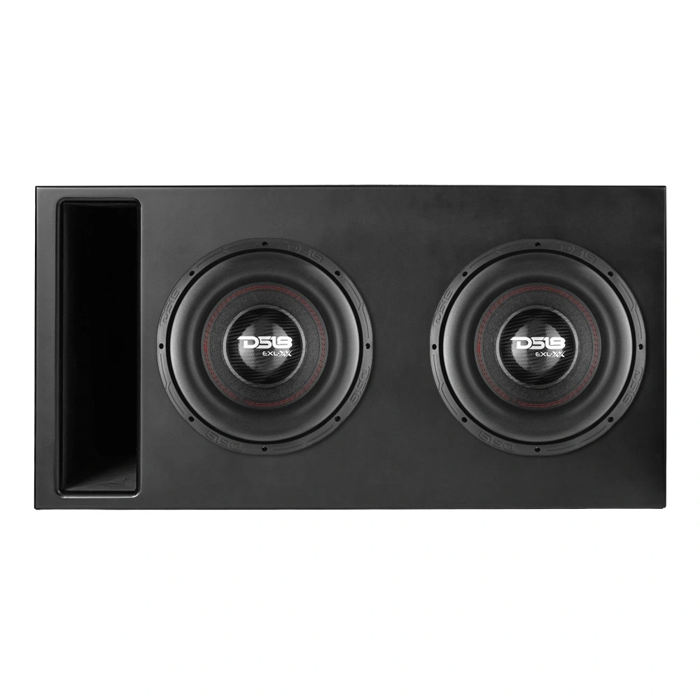 Portad 2x12 tums Comp-låda med 2st DS18 EXL-XX12.4DHE