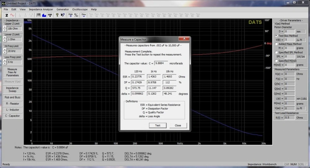 Dayton Audio DATS V3, mätsystem för högtalare & komponenter