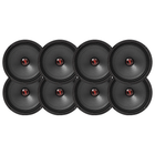 8-pack Bass Habit Rebel SR165M, 6.5 tums midbasar