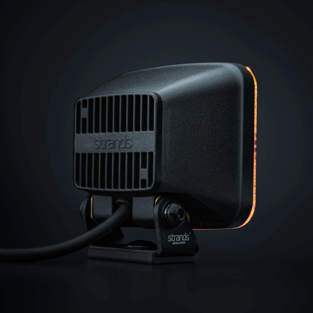 Strands IZE LED OG arbetslampa, 42W, röd/amber positionsljus