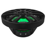 DS18 NXL-8/BK, svarta 8 tums marinhögtalare med LED, par