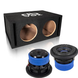 Hifonics ZRX8 D2 2x8" dBVox låda