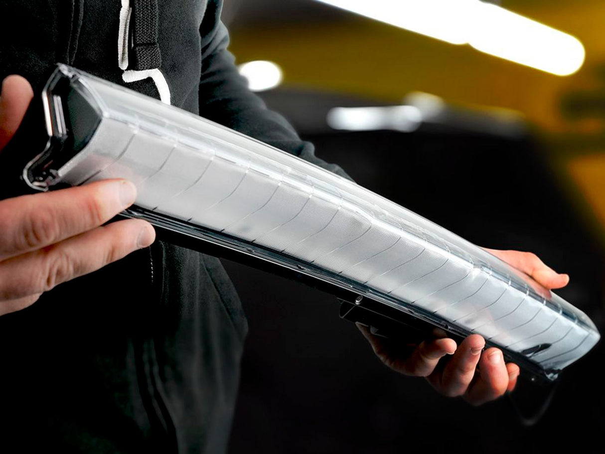 Extraljus Lazer Glide Elite - Kurvad / 52 cm / 130W