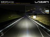 Extraljus Lazer Glide Elite - Kurvad / 52 cm / 130W
