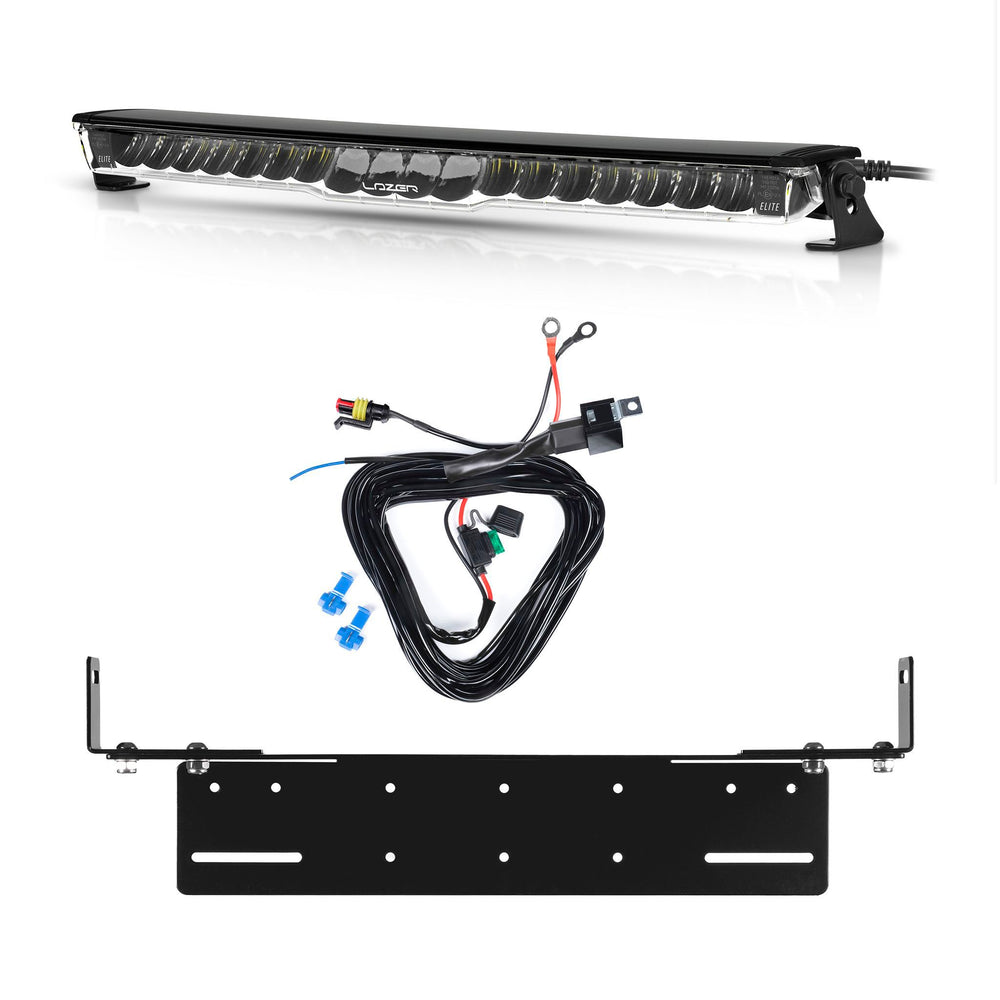 Lazer Glide Elite - Kurvad / 52 cm / 130W - Komplett paket