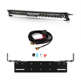 Lazer Glide PL - Kurvad / 52 cm / 120W - Komplett paket