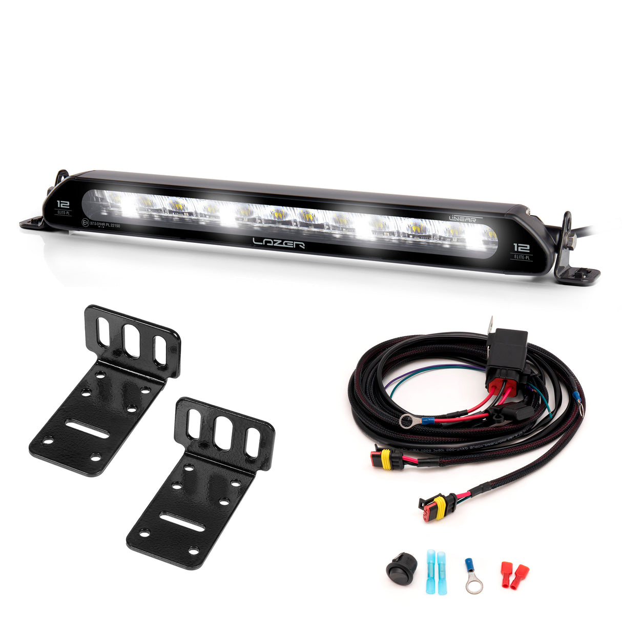 Lazer Linear 12 Elite med Positionsljus - Komplett paket