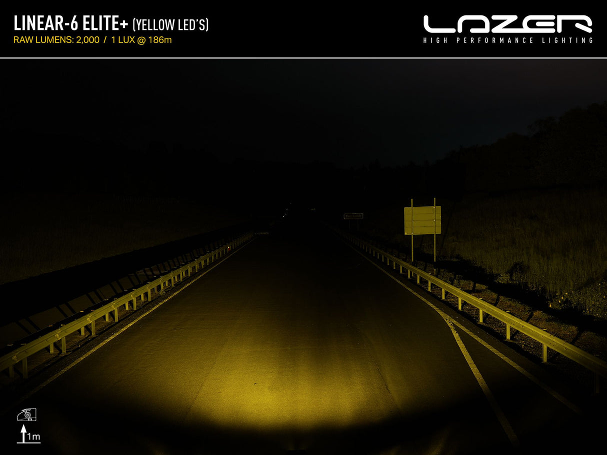 Extraljus Lazer Linear 6 Elite+ - Rak / 23 cm / 69W