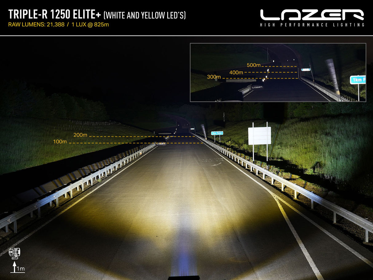 Extraljus Lazer Triple-R 1250 Elite+ - Rak / 59 cm / 220W