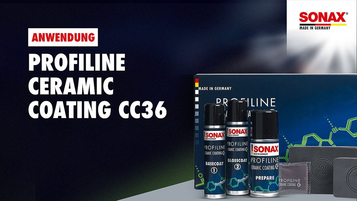 SONAX Ceramic Coating CC36 – Keramiskt lackskydd med extrem hållbarhet