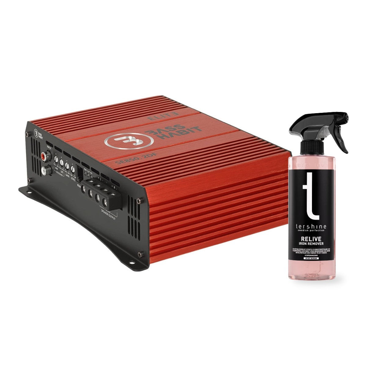 Bass Habit SPL ELITE 850.2DF med Tershine Relive