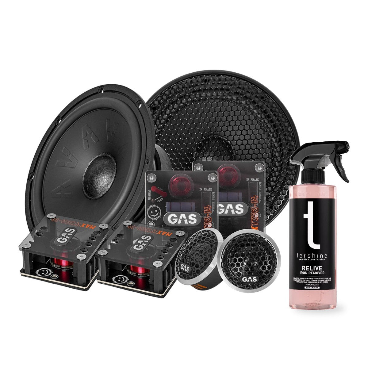 GAS MAX K2-64 med Tershine Relive