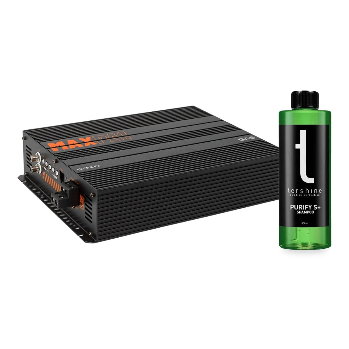 GAS MAX PA1-5000.1DZ1 med Tershine Purify S+