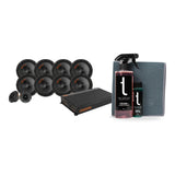 4-pack GAS MAD PM2-64S med PT1-254 och slutsteg med Tershine Glasrengöringspaket