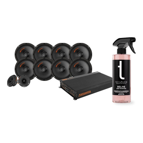 4-pack GAS MAD PM2-64S med PT1-254 och slutsteg med Tershine Relive
