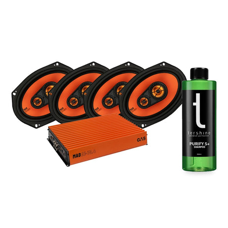 4-pack GAS MAD X1-694 & MAD A1-70.4 med Tershine Purify S+