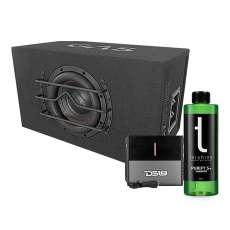 GAS MAX B1-18E och DS18 ION600.1D med Tershine Purify S+