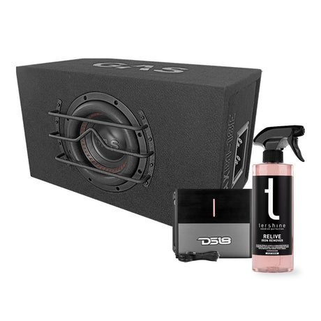 GAS MAX B1-18E och DS18 ION600.1D med Tershine Relive