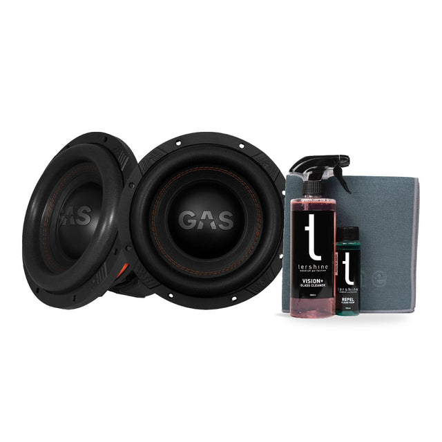 2-pack GAS MAX S1-10D1 med Tershine Glasrengöringspaket