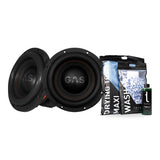 2-pack GAS MAX S1-10D1 med Tershine Tvättpaket